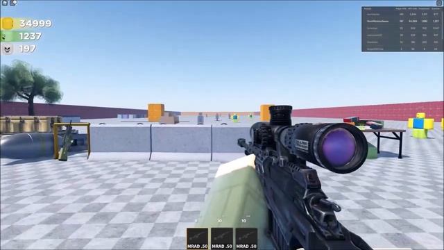 Getting 35000 NPC Kills In ROBLOX GUN TESTING!!! смотреть онлайн