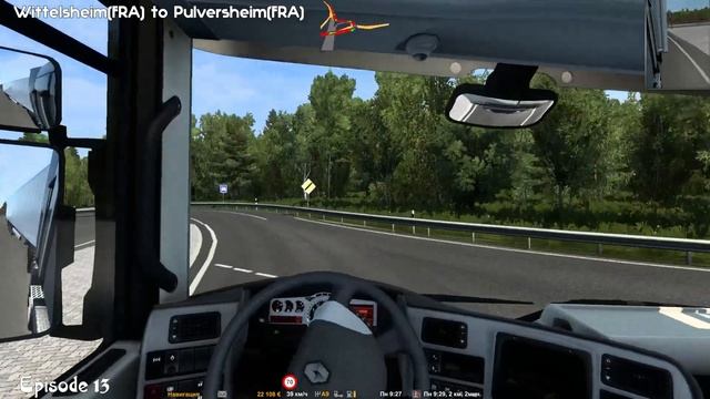 FSG Map 1.4 / ETS2 1.44 / Wittelsheim?? to Pulversheim?? / Renault Magnum 480 DXi смотреть онлайн