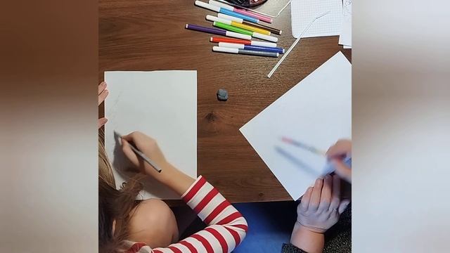 Соревнование кто лучше нарисует тот победил ?️ смотреть онлайн