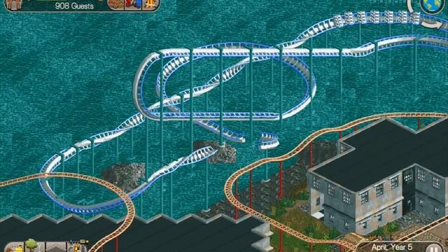 Alcatraz / Prison Island | Rollercoaster Tycoon Classic | Time Twister | Let's Play! смотреть онлайн