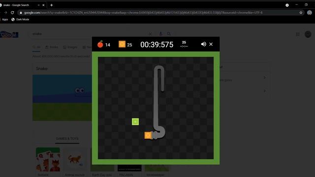 Google Snake Sokoban 25 Apples Speedrun [1:19.515] смотреть онлайн