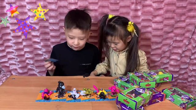 Коллекция героев из Brawl stars. Видео для детей как распаковывает Аваль персонажи из бравл старс смотреть онлайн