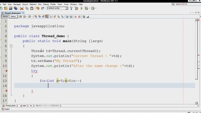 JAVA Thread смотреть онлайн
