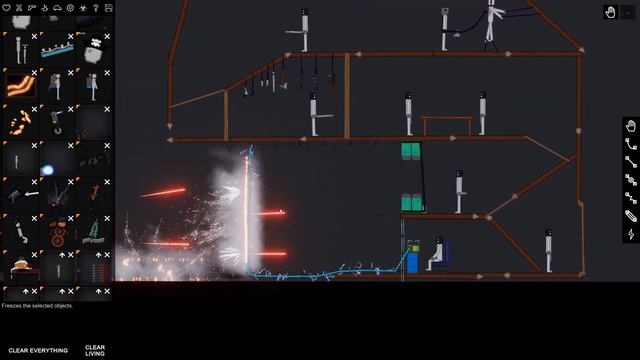 Can We Save the Ragdolls From a Laser Vector in the New Update in People Playground? смотреть онлайн