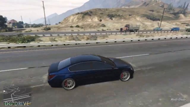 GTA V Driving UBERMACHT ORACLE BMW SERIE 7 смотреть онлайн