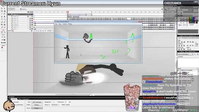 Dojo Stream (Hyun) - Animating Switch Collab смотреть онлайн