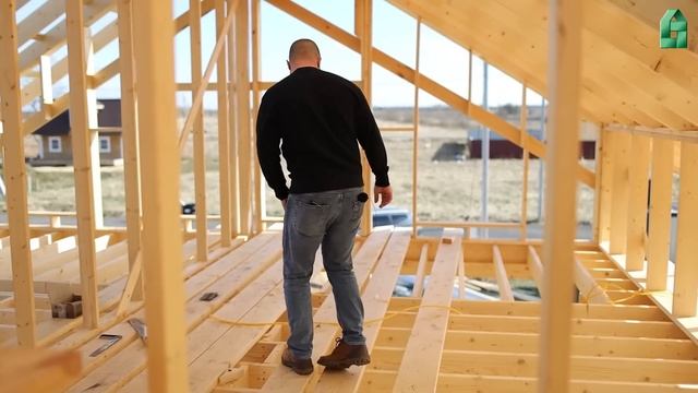 СТРОИТЕЛЬСТВО КАРКАСНОГО ДОМА С МАНСАРДОЙ, ТЕХНИЧЕСКИЕ ОСОБЕННОСТИ КАРКАСА ДОМА смотреть онлайн