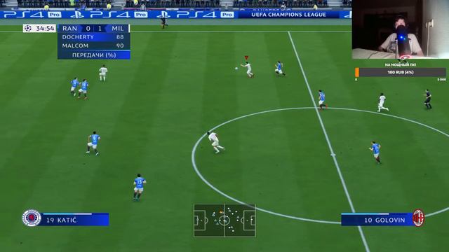 FIFA 19 - продолжение карьеры за Милан с Месси. смотреть онлайн