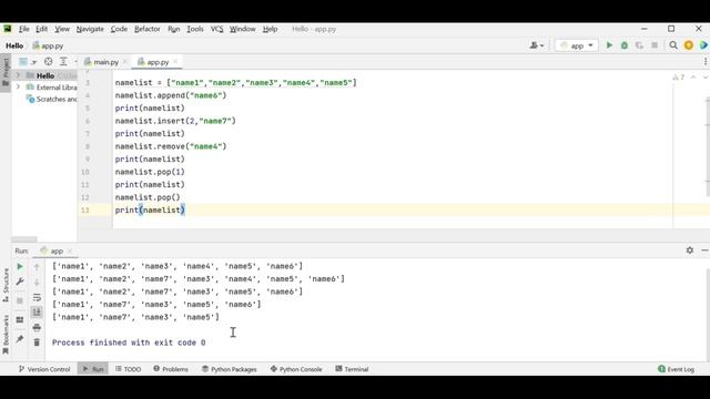Insert, append, remove and change items from Python list - techietalkee смотреть онлайн