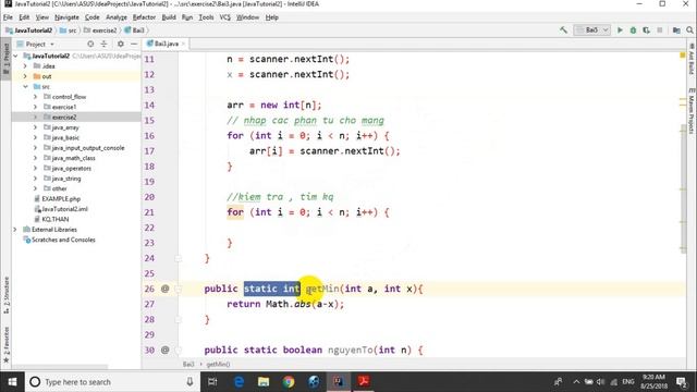 Bài tập Java - Bài 2.3: Tìm số nguyên tố gần x nhất смотреть онлайн