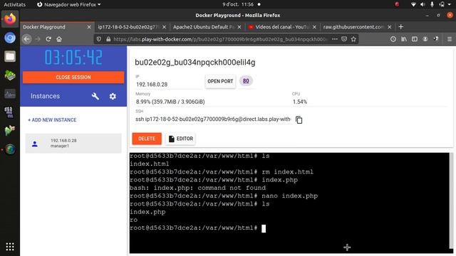 Pràctica 1 AW: Crear un contenedor Docker del Simple PHP File Manager смотреть онлайн