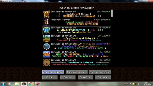 Como Jugar Minecraft Multiplayer Online 1.10.2 pc / 1.10 pc / 1.8 pc - 2016 смотреть онлайн