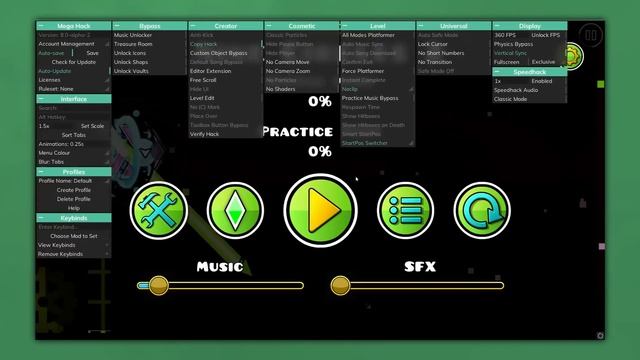 Mega Hack v8 Early Access | Geometry Dash 2.2 смотреть онлайн