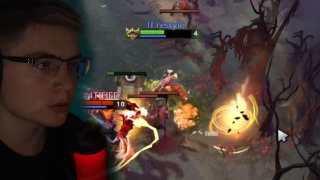 ТОП 1 SHADOW FIEND против ДЕСЯТИ ИГРОКОВ?