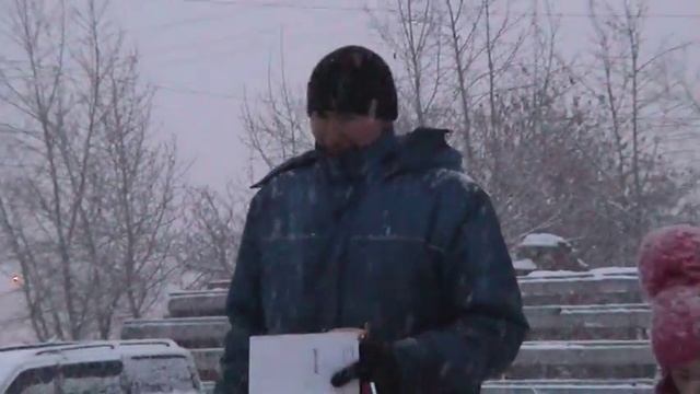 Зимние трековые гонки. Красноярск 2014. 2й этап. Награждение смотреть онлайн