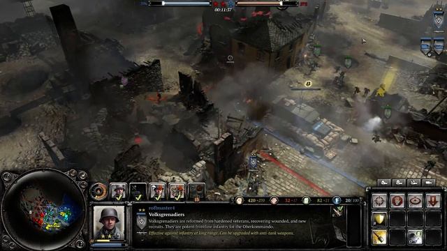 Company Of Heroes 2 : The Western Front Armies Multiplayer Gameplay - Stuka Revenge! смотреть онлайн