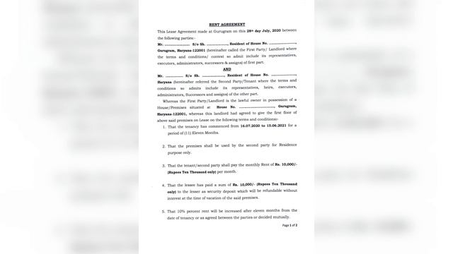 What is RENT AGREEMENT | How to make RENT AGREEMENT | FORMAT, USES AND DRAFTING | GO LEGAL | смотреть онлайн