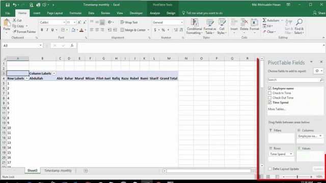How to data grouping in Pivot Table Bangla Tutorial ( কিভাবে data group করবেন Pivot table ধারা ) смотреть онлайн