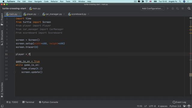 Solution to Step 3 - Create the Player Behaviour | The Complete Python Pro Bootcamp for 2022 смотреть онлайн