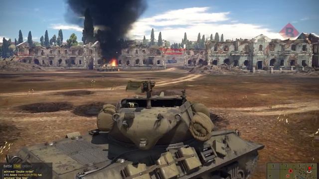 War Thunder Replay X2 {M36 GMC} смотреть онлайн