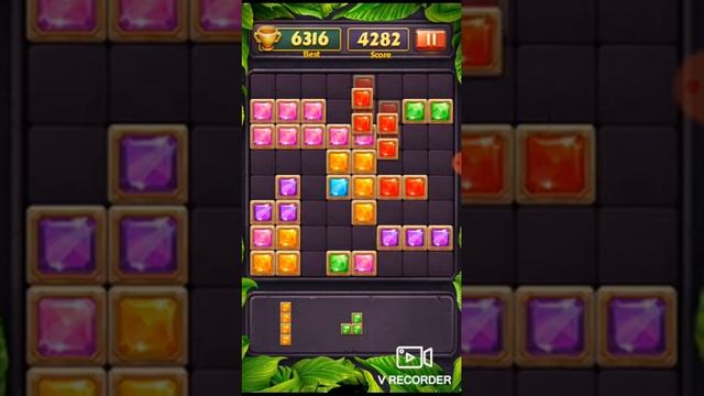 Block Puzzle Jewel - breaking past 7000 points!! смотреть онлайн