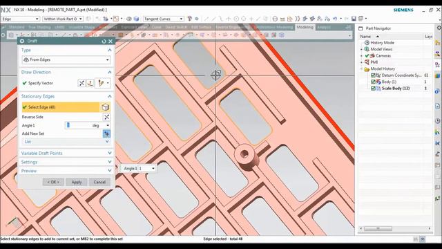 NX 10 Tooling Design. Part 1 смотреть онлайн