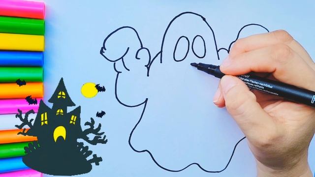 Как нарисовать ПРИВЕДЕНИЕ просто, Рисунки для детей и начинающих. смотреть онлайн