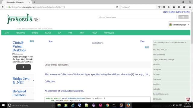 Unbounded Wildcards.
- javapedia.net смотреть онлайн