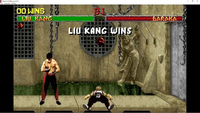 Mortal Kombat 2 Retroarch DOSBox Pure смотреть онлайн