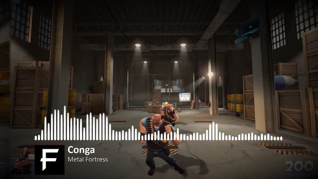 Conga (Team Fortress 2) [Metal Remix] || Metal Fortress смотреть онлайн