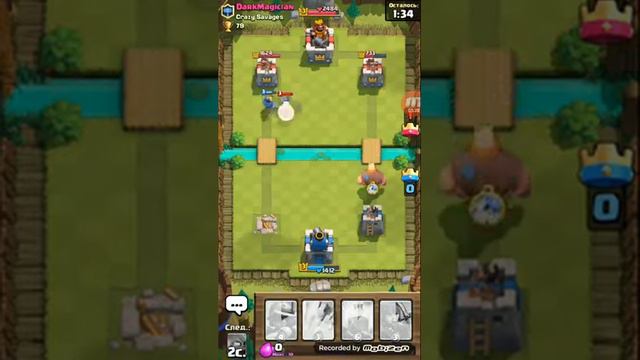 Играю в игру Clash Royale. Проигрыши. смотреть онлайн