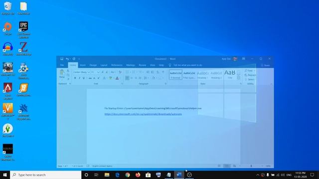 Fix Startup Error c:\user\username\AppData\roaming\Microsoft\windows\Helper.exe смотреть онлайн