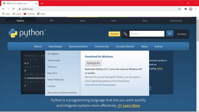 How to download python in less than 5 min . смотреть онлайн