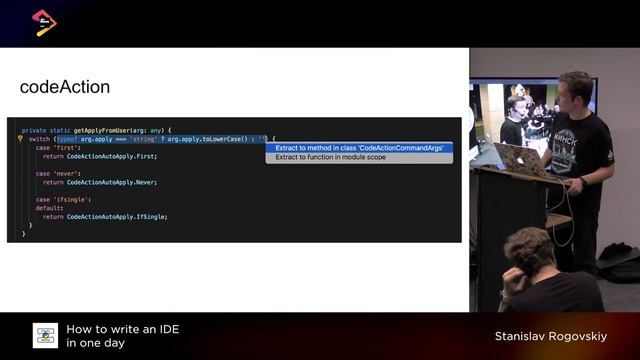 How to write an IDE in one day, Stanislav Rogovskiy / PiterPy Meetup #8 смотреть онлайн