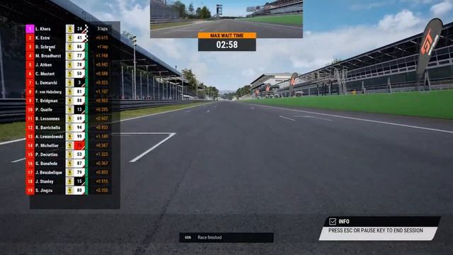 Assetto Corsa Competizione Ferrari 488 Challenge Evo (Monza Circuit) смотреть онлайн