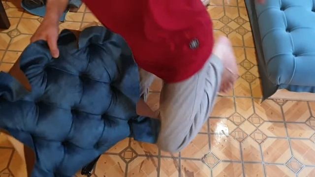 Каретная стяжка за 10 минут. Каретная стяжка своими руками.Капитоне без разметки ткани. Капитоне DI смотреть онлайн