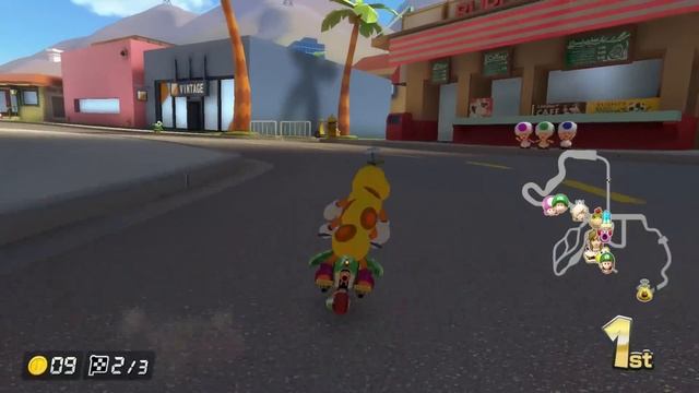 Mario Kart 8 Deluxe DLC Wave 5 - All Courses 150cc (All New Characters) смотреть онлайн