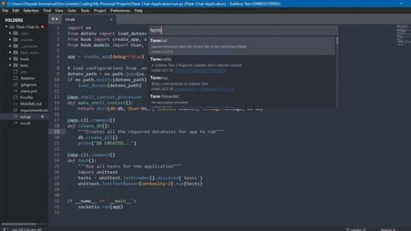 Learn how to install terminal in sublime text - INSTALL ANY TERMINAL IN SUBLIME TEXT