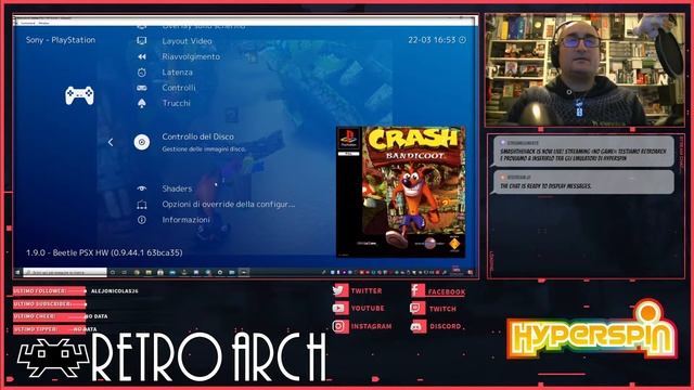 Tutorial Testiamo Retroarch e proviamo a inserirlo tra gli emulatori di hyperspin смотреть онлайн