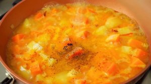 Тыквенный суп, который ЕДЯТ ВСЕ! Самый вкусный суп пюре из тыквы. Полезный и быстрый ужин за копейк