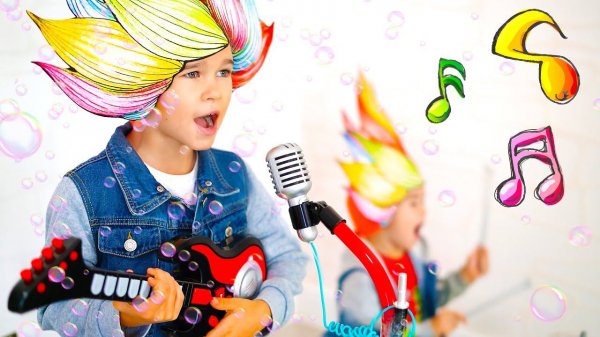 ЭРИК И ГЛЕБ создали РОК ГРУППУ