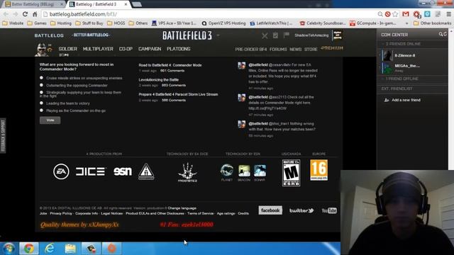 Better Battlelog for Battlefield 3? смотреть онлайн