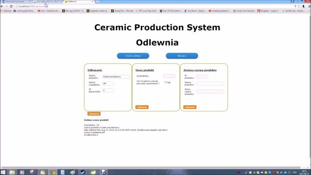 CeramicProductionSystem Java Eclipse Spring Boot смотреть онлайн