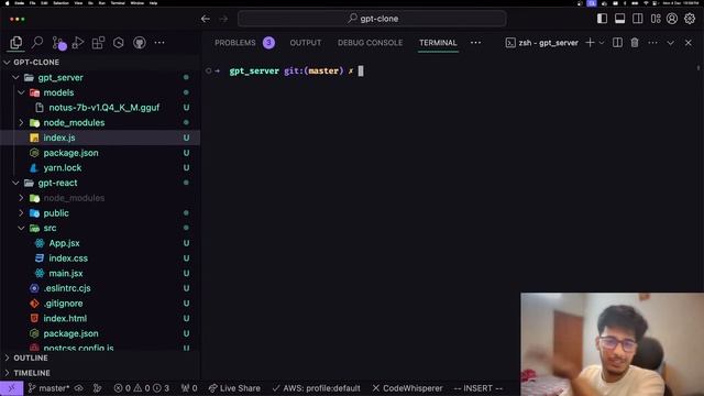 Creating CHAT GPT Clone in node js and react js using LLAMA 2 смотреть онлайн