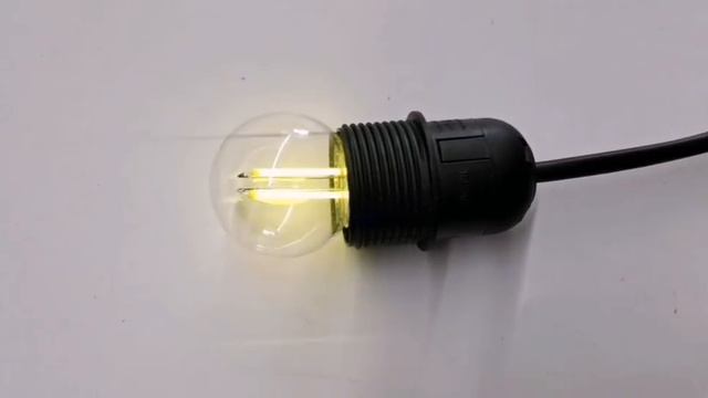 Wendadeco OEM 2W 220V Decoration Vintage Lamp Dimmable Led Filament Bulb