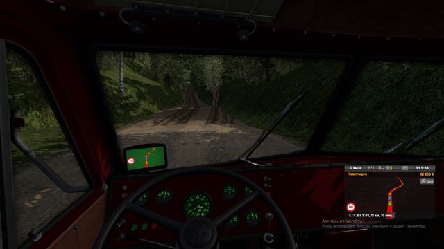 Euro Truck Simulator 2 1.36 Суровая Россия Маз 500 смотреть онлайн