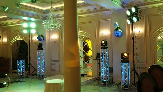 BEATLOVESKY Готовимся к банкету, часть 1. Световое оформление, ресторан "Гостиний Двір", Черновцы. смотреть онлайн