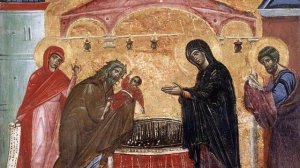 Сретение Господне. Припевы на 9-й песне канона. Знаменный распев