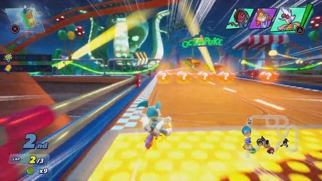 Nickelodeon Kart Racers 3: Slime Speedway 100% Walkthrough Final Part ST Cup (Insane) 3 Stars смотреть онлайн