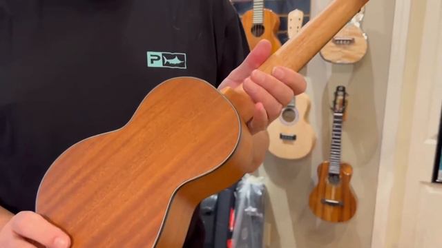 LoPrinzi LM Series Mahogany Soprano Uke смотреть онлайн